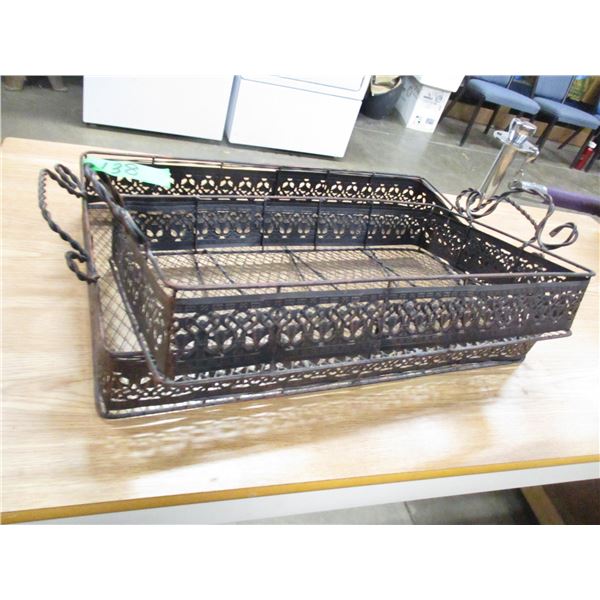 ESTATE:  2 METAL BASKETS