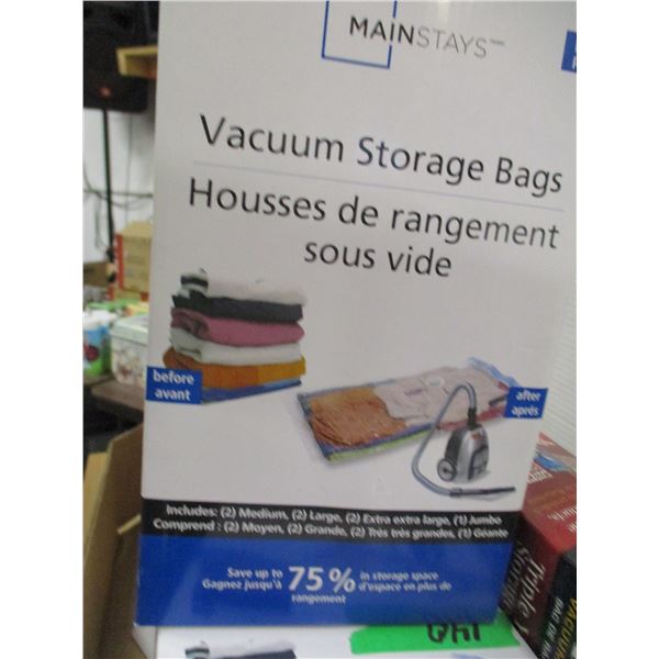 ESTATE:  3 BOXES OF STORAGE BAGS