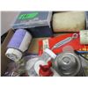 Image 1 : ESTATE:  BOX C/W ASSORTED HARDWARE