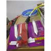 Image 2 : ESTATE:  BOX C/W ROPE, TAPE DISPENSER, MISC