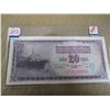 Image 1 : YUGOSLAVIA 20 DINARA CURRANCY BANK NOTE