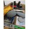 Image 3 : ESTATE:  BOX C/W ROPE LITE, HANGERS, ETC