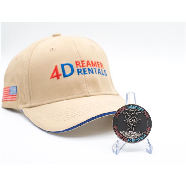 Lifetime Discount Coin and Logo Hat
