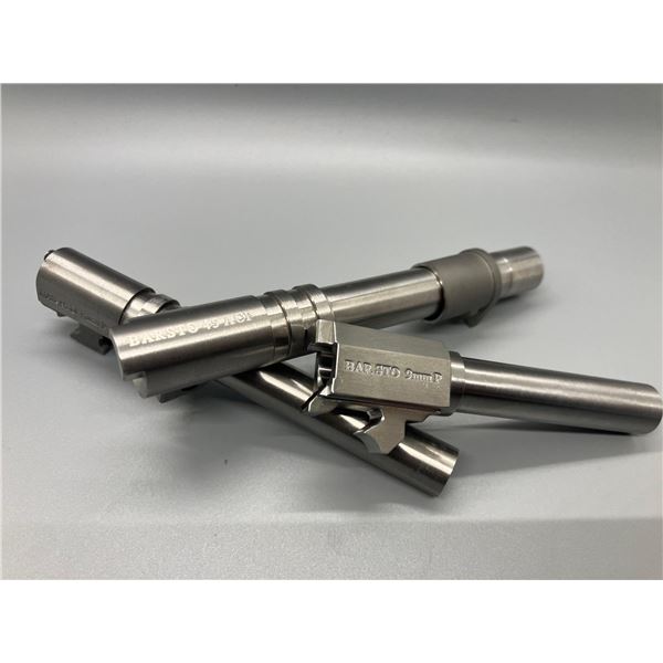 Bar-Sto Precision Certificate for a Pistol Barrel