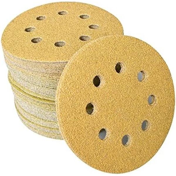 NEW FLAT OF 100 PIECES OF ORBITAL SAND PAPER