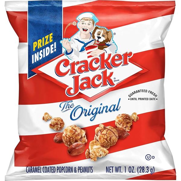 FLAT OF 15 X 35.4 G CRACKER JACK CARAMEL POPCORN