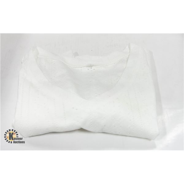NEW MEDIUM WOMENS SUMMER SHIRT WHITE