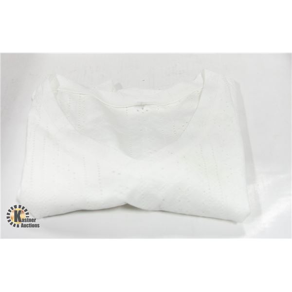 NEW MEDIUM WOMENS SUMMER SHIRT WHITE