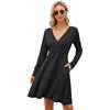 Image 1 : BRAND NEW AUSELILY WOMENS DRESS BLACK 2XL