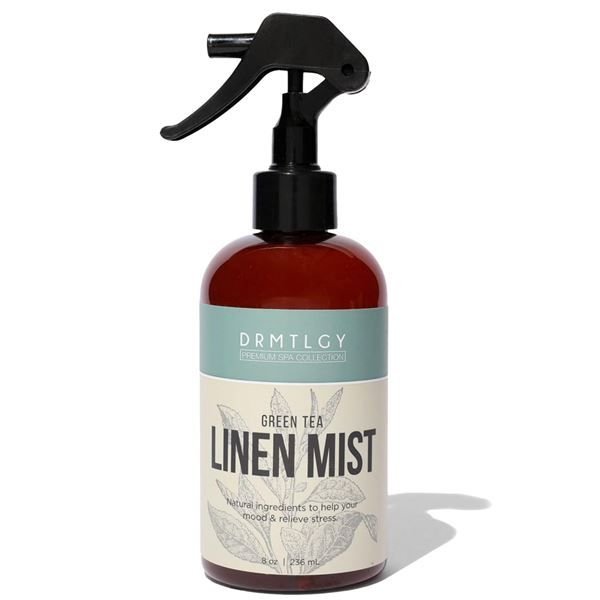 BRAND NEW 236ML DRMTLGY GREEN TEA LINEN MIST