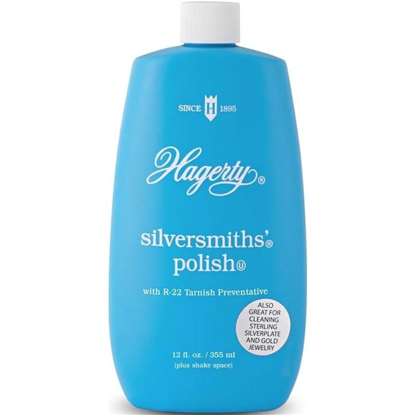 NEW HAGERTY SILVERSMITHS POLISH 237ML PER BOTTLE