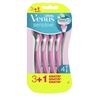 Image 1 : NEW GILLETTE VENUS SENSITIVE SKIN ELIXIR 4 PACK OF