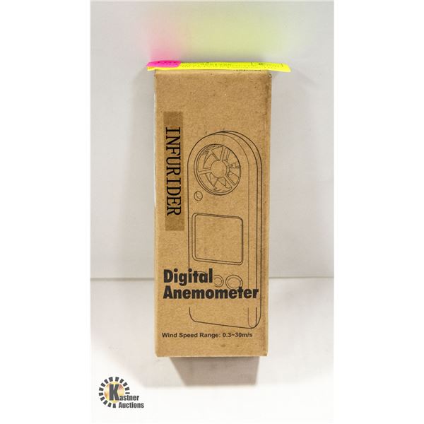 NEW DIGITAL ANEMOMETER WIND SPEEDS BETWEEN 0.3 -