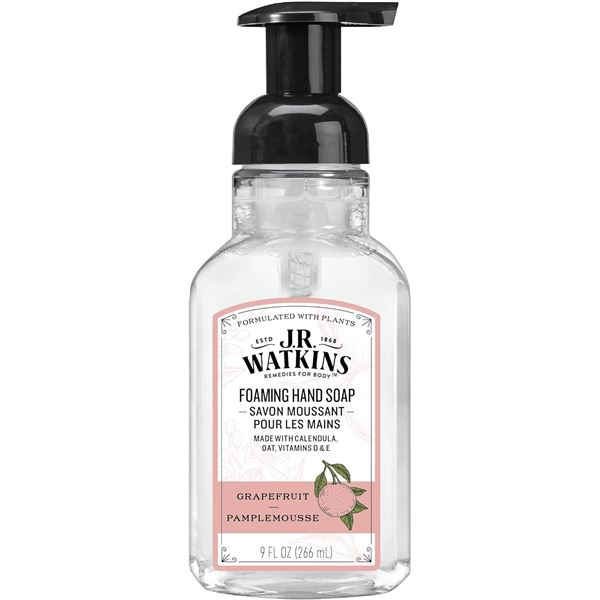 NEW 266ML BOTTLE OF J.R.WATKINS FOAMING HAND SOAP