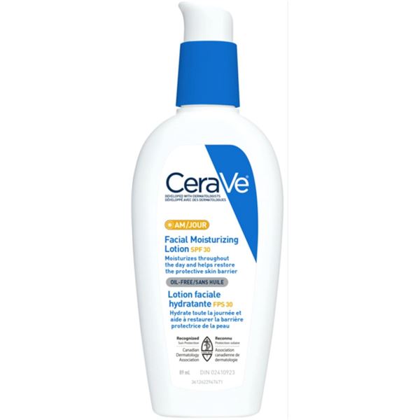 NEW 89ML BOTTLE OF CERAVE AM FACIAL MOISTURIZING