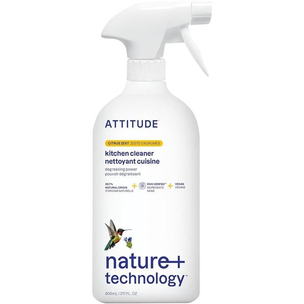 BRAND NEW 800ML ATTITUDE KITCHEN CLEANER