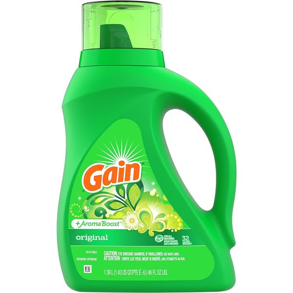 NEW 1.36L BOTTLE OF GAIN ORIGINAL WITH AROMA BOOST