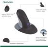 Image 2 : BRAND NEW PENGUIN VERTICLE MOUSE - WIRED MEDIUM