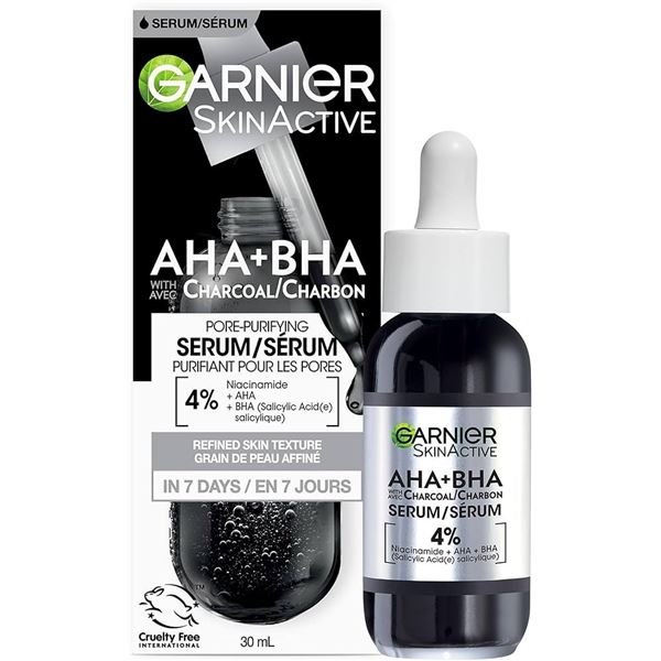 BRAND NEW 30ML GARNIER SKIN ACTIVE PORE SERUM
