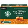 Image 1 : NEW BOX OF 10 STARBUCKS CARAMEL FLAVOURED KEURIG