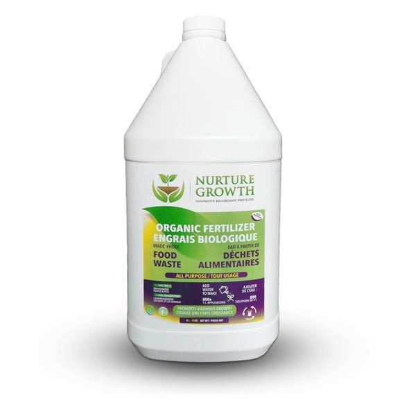 BRAND NEW 4L NURTURE GROWTH ORGANIC FERTILIZER