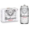 Image 1 : NEW CASE OF 12 BUDWEISER ZERO NON ALCOHOLIC BREW