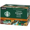 Image 1 : NEW BOX OF 10 STARBUCKS HOUSE BLEND KEURIG PODS