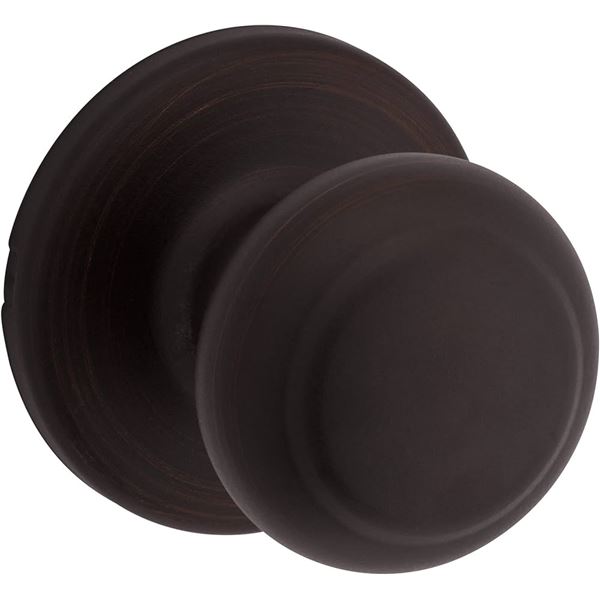 NEW KWIKSET PASSAGE COVE VENETIAN BRONZE KNOB