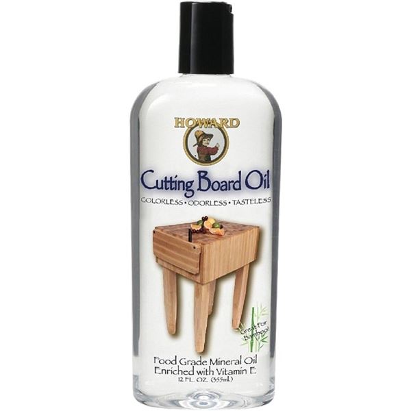 NEW 355ML BOTTLE OF HOWARD CUTTING BOARD OIL
