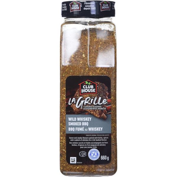 NEW 660G BOTTLE OF CLUB HOUSE LA GRILLE WILD