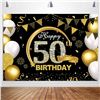 Image 1 : BRAND NEW 50TH BIRTHDAY BANNER