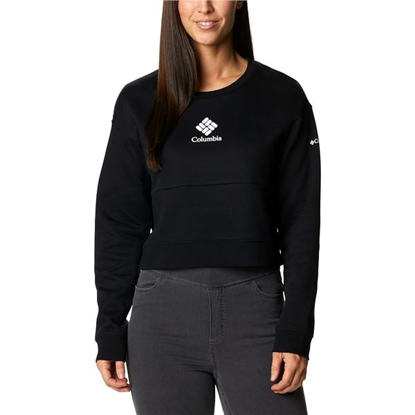 BRAND NEW XL COLUMBIA WOMENS CREW BLACK