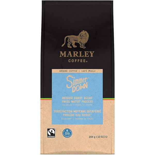 NEW 284G MARLEY COFFEE MEDIUM ROAST DECAF