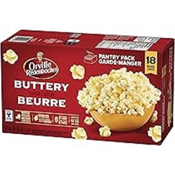 NEW 1.47 KG ORVILLE EXTRA BUTTERY POPCORN
