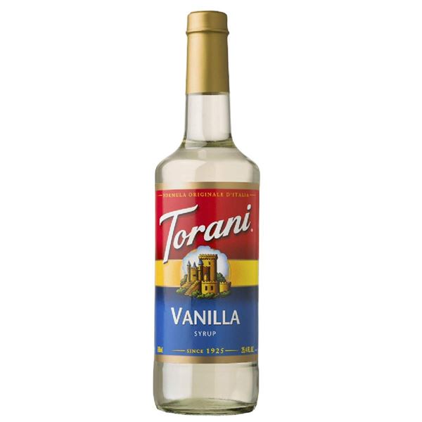 NEW 750 ML TORANI VANILLA SYRUP