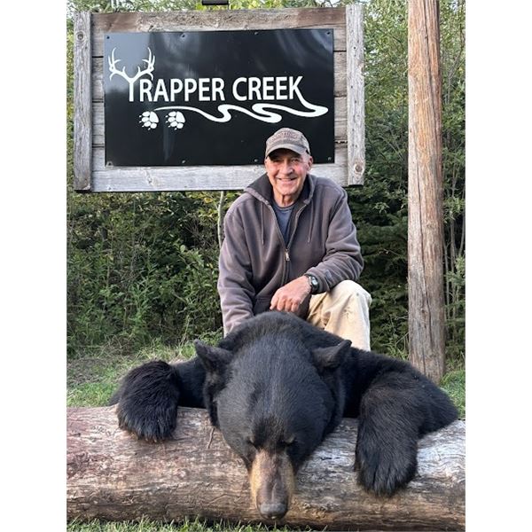 Black Bear Hunt in Saskatchewan