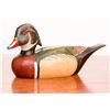 Image 1 : Custom Hand-carved Drake Wood Duck Decoy