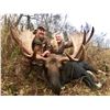 8-day British Columbia Rifle Rut Hunt for Canadian Moose, Elk, Bear and Wolf