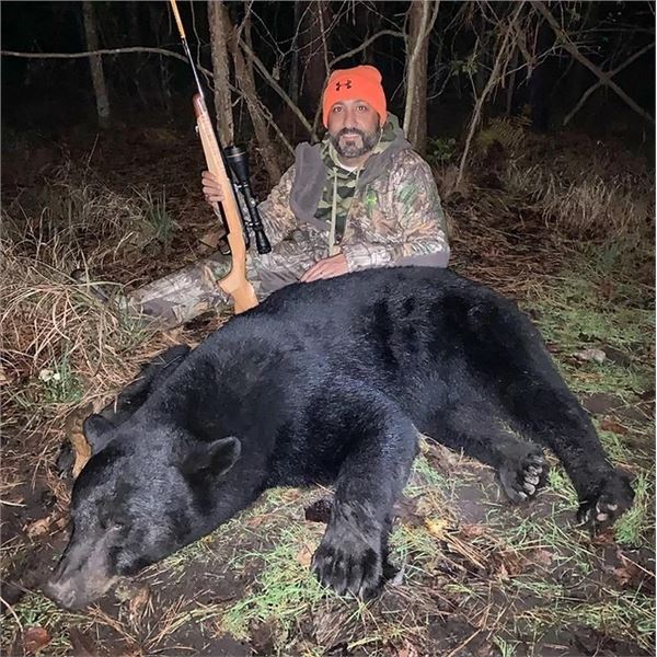 North Carolina Black Bear Rifle Hunt with Pappa Bear Lodge
