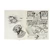 Image 2 : A Rare "Works of Art Comics" with Original Sketch.