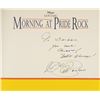 Image 4 : An Animator Signed Morning at Pride Rock Book.