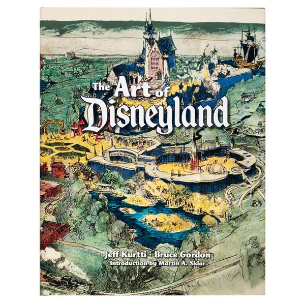 The Art of Disneyland Book.