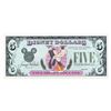 Image 1 : A $5 Series 1989 Goofy Disney Dollar.
