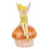 Image 4 : A Tinker Bell Mushroom Rose Salt and Pepper Shaker Set.