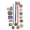 Image 1 : A Collection of Disney Resorts Buttons and Medals.