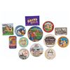 Image 3 : A Collection of Disney Resorts Buttons and Medals.