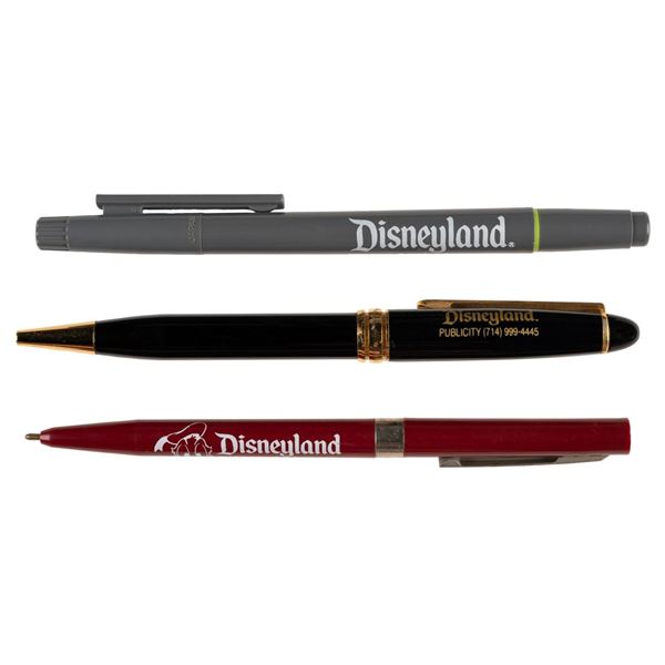 Three Disneyland Cast Member Pens.