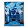 Image 2 : A 1960s Sleeping Beauty Castle Glass Trinket Dish.