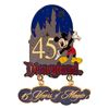Image 2 : A Disneyland 45 Years of Magic Plate and Pin.