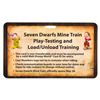 Image 2 : A Seven Dwarfs Mine Train Play-Testing Badge.